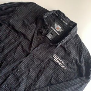 Men’s Large Harley-Davidson Button Down